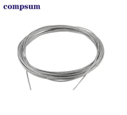 304 Stainless Steel 1mm 1.2mm 1.5mm 2mm Diameter Steel Wire bare Rope lifting Cable line 0.5mm 0.6mm 2mm 3mm 0.8mm 1mm 1.5mm