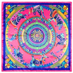 2022 Europe 60cm Spring New Versatile Women's Imitation Silk Business Leisure Small Scarf Occupation Small Square Towel
