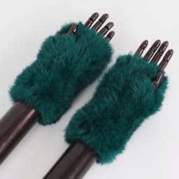 New Women 100% Real Genuine Knitted Rex Rabbit Fur Mittens Winter Warm Lady Real Fur Fingerless Gloves Handmade Knit Fur Mitten