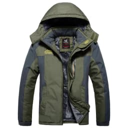 Mens Winter Fleece Warm Thick Parkas Jacket Coat Men High Quality Outdoor Outwear Waterproof Hooded Casual Parkas Men L-9XL