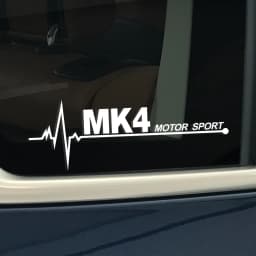 For VW Volkswagen Golf Mk4 Mk2 Mk7 Mk5 Mk6 Mk3 Mk8 Car Side Window Stickers Auto Exterior PVC Decals Styling Accessories