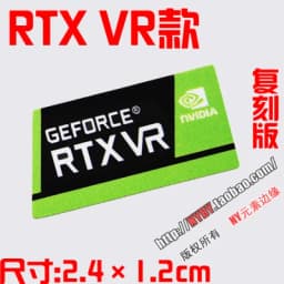 Original RTX 3090TI 3080TI 3070 3060 Desktop Sticker Laptop Graphics Card Label
