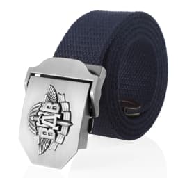 SupSindy Men Canvas Belt 3D Russian Airborne Troops VDV Metal Buckle Jeans Belts for Men Army Military Tactical Belts Male Strap