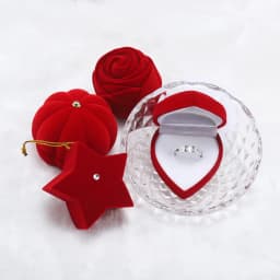 35 Styles Velvet Gift Box for Jewellery Ring Box Jewelry Gift Box Earrings Organizer Ring Container Jewelry Findings Holder