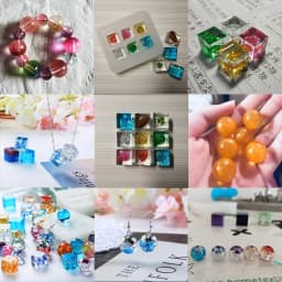 1pcs Round Square Prismatic Beads Silicone Mold Necklace Bracelet Pendant UV Resin Mould For DIY Jewelry Making Finding Tools