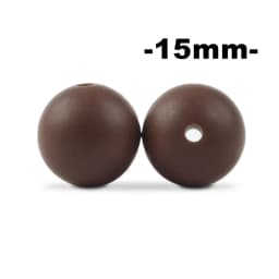 LOFCA 20Pcs Silicone Bead 15MM Food grade silicone beads Used in jewelry making Necklace Bracelets Keychain Jewelry accessories