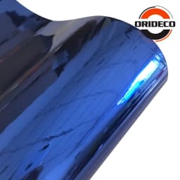 10/20/30/40/50*152CM High Stretchable Orange Chrome Air Bubble Free Mirror Vinyl Wrap Film Sticker Emblem Car Bike Motor Cover