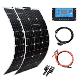 300W Flexible Solar Panel Kit 200W 18V 100W Monocrystalline Panel Solar Cell Camping Car RV Battery Charger Home Solares Paneles