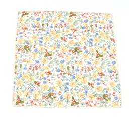 New Floral Pocket Square Gift Set Handkerchief 100% Cotton Hankie Printing Women&Men Casual Party Gift Tuxedo Bow Tie Accessory