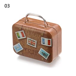 Miniature Suitcase Small Clutch Jewellery Candy Box Doll Handbag for Dolls Miniature Toys Trunk Dollhouse Wholesale