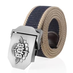 SupSindy Men Canvas Belt 3D Russian Airborne Troops VDV Metal Buckle Jeans Belts for Men Army Military Tactical Belts Male Strap