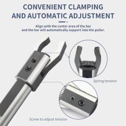 Automatic Puller LLQ-W16/20/25/32 LLQ-D20/25/32 Feeder CNC Two Claws Sqaure Round Bar Puller Clipper Back-Pull Extractor Lathes