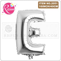 16 Inch Silver Alphabet Number Letters Balloons Birthday Party Decorations Kids Foil Balloon New Year Party Wedding Decoration