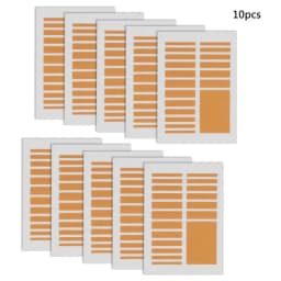 10 Pack 6 Sizes Invisible Ring Size Adjuster for Loose Rings Jewelry Guard Spacer Fitter Rings Sizer Tightener Tools