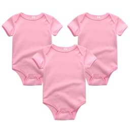 Baby Boy Jumpsuits 3 Pieces Newborn Clothes Set Toddler Girl Bodysuit Kiddiezoom Clothing 100%Cotton Soft Infant Rompers 0-12M