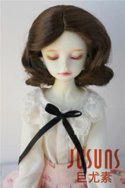 JD338 4-5' 5-6' 6-7' 7-8' 8-9' 9-10' Retro Monroe Wave Synthetic Mohair Doll Wigs 1/8 1/6 1/4 1/3 MSD SD DOD Blythes BJD Hair