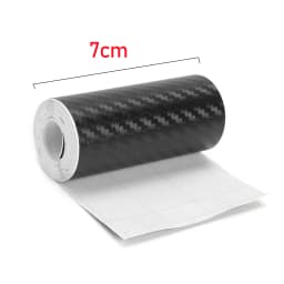 3-10m Width Length Carbon Fiber Sticker Tapes Car Anti Collision Protector Strip Wrap Auto Bumper Door Sill Protection Film