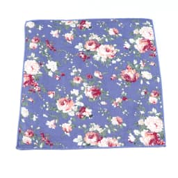 New Floral Pocket Square Gift Set Handkerchief 100% Cotton Hankie Printing Women&Men Casual Party Gift Tuxedo Bow Tie Accessory