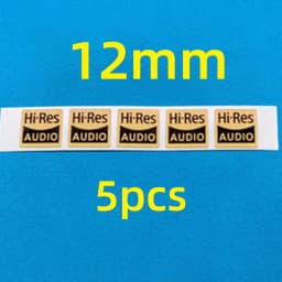 4K HDR Small Gold Label HD 8K Digital Video Player Displays Decorative Faith Stickers Spot DIY