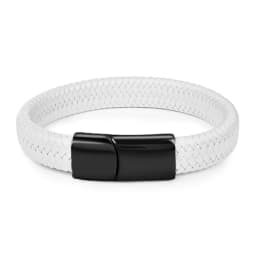 Classic 16 Strands Braided Genuine Leather Bracelet Men Jewelry Charms Design Stainless Steel Bracelets For Women Friend Gift