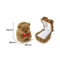 35 Styles Velvet Gift Box for Jewellery Ring Box Jewelry Gift Box Earrings Organizer Ring Container Jewelry Findings Holder