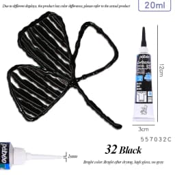 French Pebeo 1pc Three-dimensional Hook Line Pen Comic Manicure Painting Writing Art Student Stationery Hand-painted Handmade