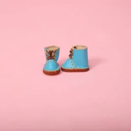 New 1/12bjd Bjd Doll Shoes High Top Handmade Leather Cowhide boots Shoes For Obitsu 11 OB11 Size GSC Doll 11cm Body Body9