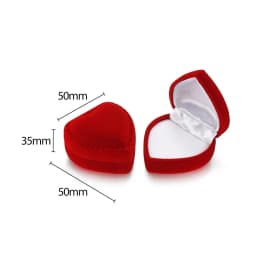 35 Styles Velvet Gift Box for Jewellery Ring Box Jewelry Gift Box Earrings Organizer Ring Container Jewelry Findings Holder