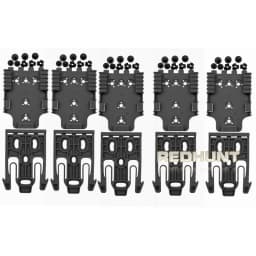 QLS Kit For Gun Holster Accessories Gun Case Adapter Quick Locking System Kit with QLS 19 and 22 Polymer