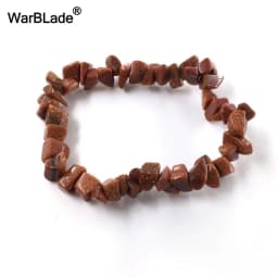 Natural Gem Stone Bracelet Amethyst Irregular Stretch Chip beads Nuggets Quartz Bracelets Bangles Crystal Wristband For Women