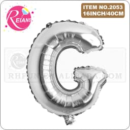 16 Inch Silver Alphabet Number Letters Balloons Birthday Party Decorations Kids Foil Balloon New Year Party Wedding Decoration