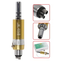 Dental Tool Slow Low Speed Air Motor Micromotor 2/4 Hole Connector Contra Straight Handpiece Free Shipping