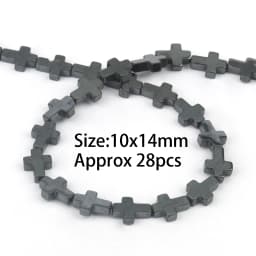 Natural Black Hematite Round Beads Star Heart Column Irregular Shape For Jewelry Making DIY Charms Bracelets Accessories 15''