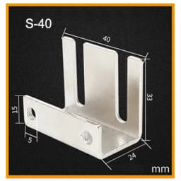 Cloweit Approach Sensor Metal Bracket Install Proximity/Photoelectric Switches Standard Full Series E3Z E3JK TL/PS M8/12/18/30
