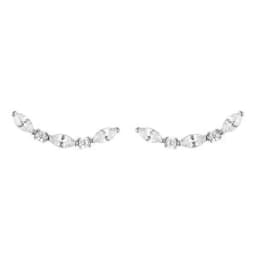 2021 gold-plated Ear Jackets Climbers Clip Earrings For Women CZ Zircon Stud Earring Earcuffs Men Jewelry Wholesale