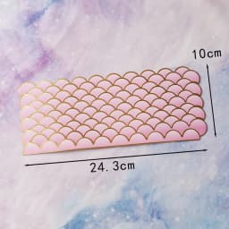 Crown Mermaid Fish Tail Ocean World Girl Cake Topper Birthday Dessert Decoration for Children's Day Party Supplies Lovely Gift