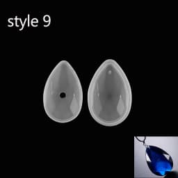 1pcs Silicon Casting Mold For UV Resin Necklace Pendant Epoxy Resin For DIY Jewelry Finding Making Tools Supplies Accessories