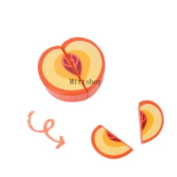 Simulation Magnetic Montessori Fruit Play House Strawberry Watermelon Banana Durian Seasoning Baking Toy Wooden Educational Toys
