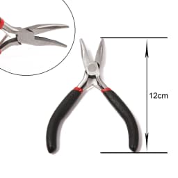 1Pc Black Red Blue Handle Anti-slip Splicing and Fixing Jewelry Pliers Tools & Equipment Kit for DIY Jewelry Accessory Design