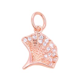 Pine Cone Lotus Coconut Tree Sun Flower Ginkgo Leaf 18K Gold Charm,Bracelet Earring Attachment Jewelry Components Findings L44
