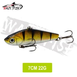 WALK FISH Sinking Vibration Fishing Lure 10g 14g 18g 22g Hard Bait Artificial VIB Winter Ice Fishing Pike Bait Tackle Isca Pech