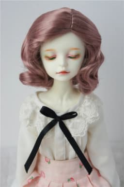 JD338 4-5' 5-6' 6-7' 7-8' 8-9' 9-10' Retro Monroe Wave Synthetic Mohair Doll Wigs 1/8 1/6 1/4 1/3 MSD SD DOD Blythes BJD Hair