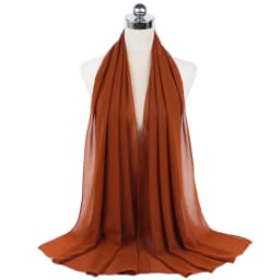 New Premium Plain Chiffon Scarf Muslim Hijab Instant Shawl Soft Ball Bubble Chiffon Head Wraps Islamic Lady Women Hijabs