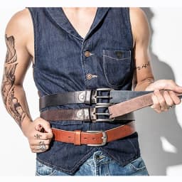 MEDYLA Men Belt Top Layer Leather Casual Belts Vintage Handmade Design Pin Buckle Genuine Leather Belts Male Waistband MD619