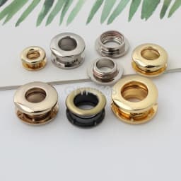 10-30-100pcs 6 colors 5-8-10-11mm inner polished eyelets for lady handbag decoration accessories chain purse hardware