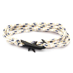 MKENDN Navy style Adjustable Multilayer Rope Shark Anchor Bracelet Men Women 550 Paracord Camping Jewelry Wrap Metal Hooks