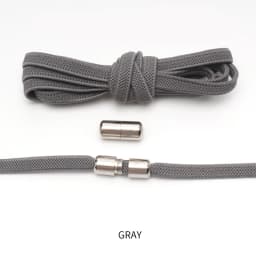 New Flat No Tie Shoelaces Elastic Metal Lock Shoe laces Special Creative Kids Adult Unisex Sneakers Shoelace Fast Lazy Laces