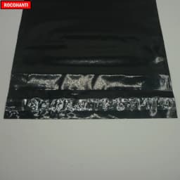 100pcs Custom Printed Matte Finish Black Shipping Bags With Logo Plastic Mail Poly Mailers Gift Package Mailing Bags for Clothes