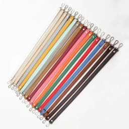 High Quality Leather 50CM Replacement Short Single Shoulder Straps Bag Accessories Bag Handles Plain Pattern