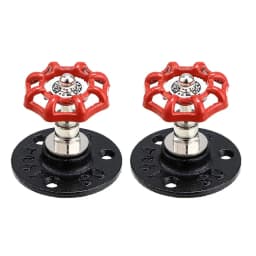 Vintage Porch Garage Hanging Hooks Creative Iron Style Industrial Water Pipe Clothes Wall Bracket for Bathrobe Towel Scarf